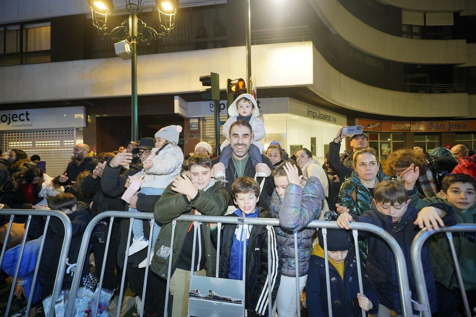 La Cabalgata de los Reyes en Vigo 2024.