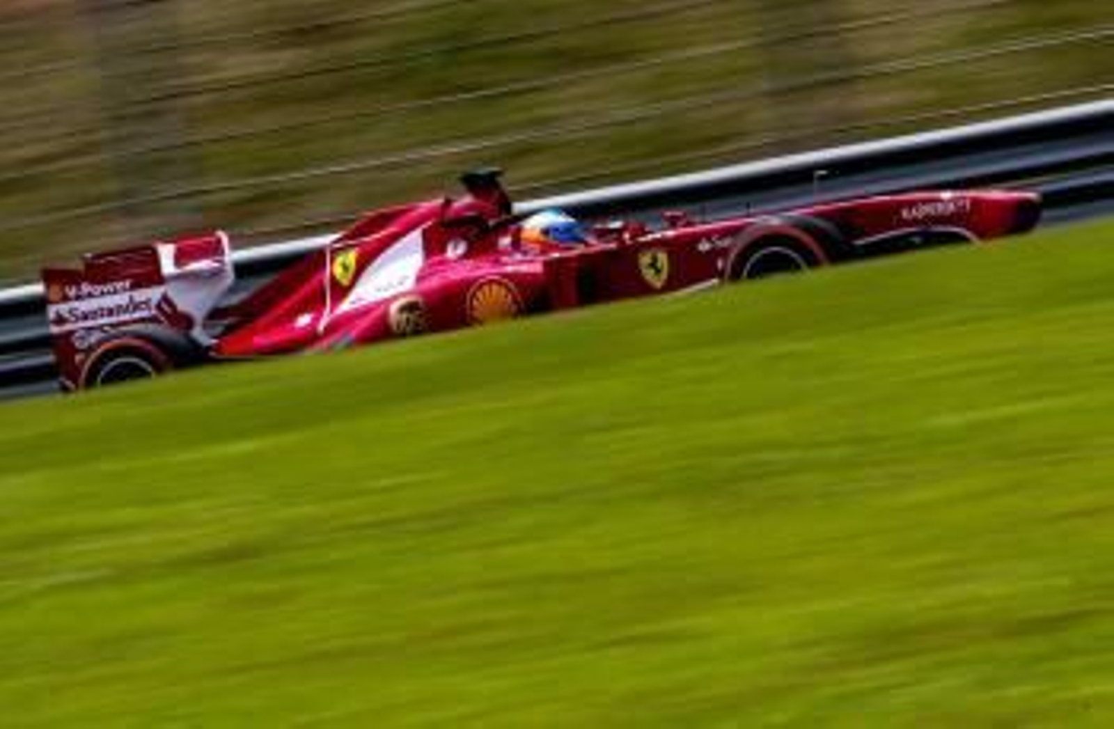 El piloto español Fernando Alonso, de Ferrari.