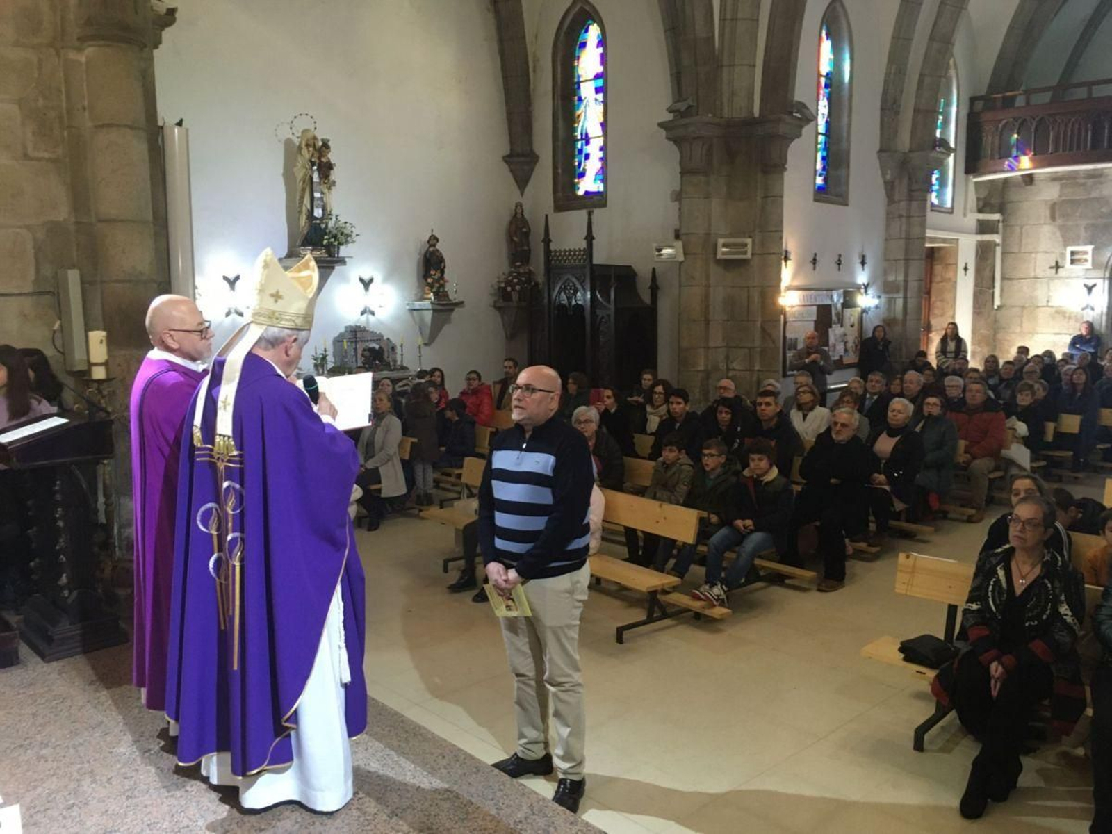 Manuel Marín Cobos fue admitido en el diaconato permanente en febrero.