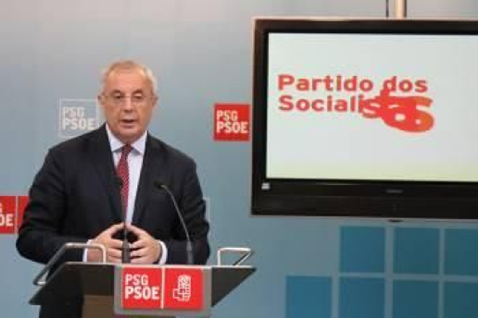 Pachi Vázquez, Secretario Xeral del PSdeG. (Foto: ARCHIVO)