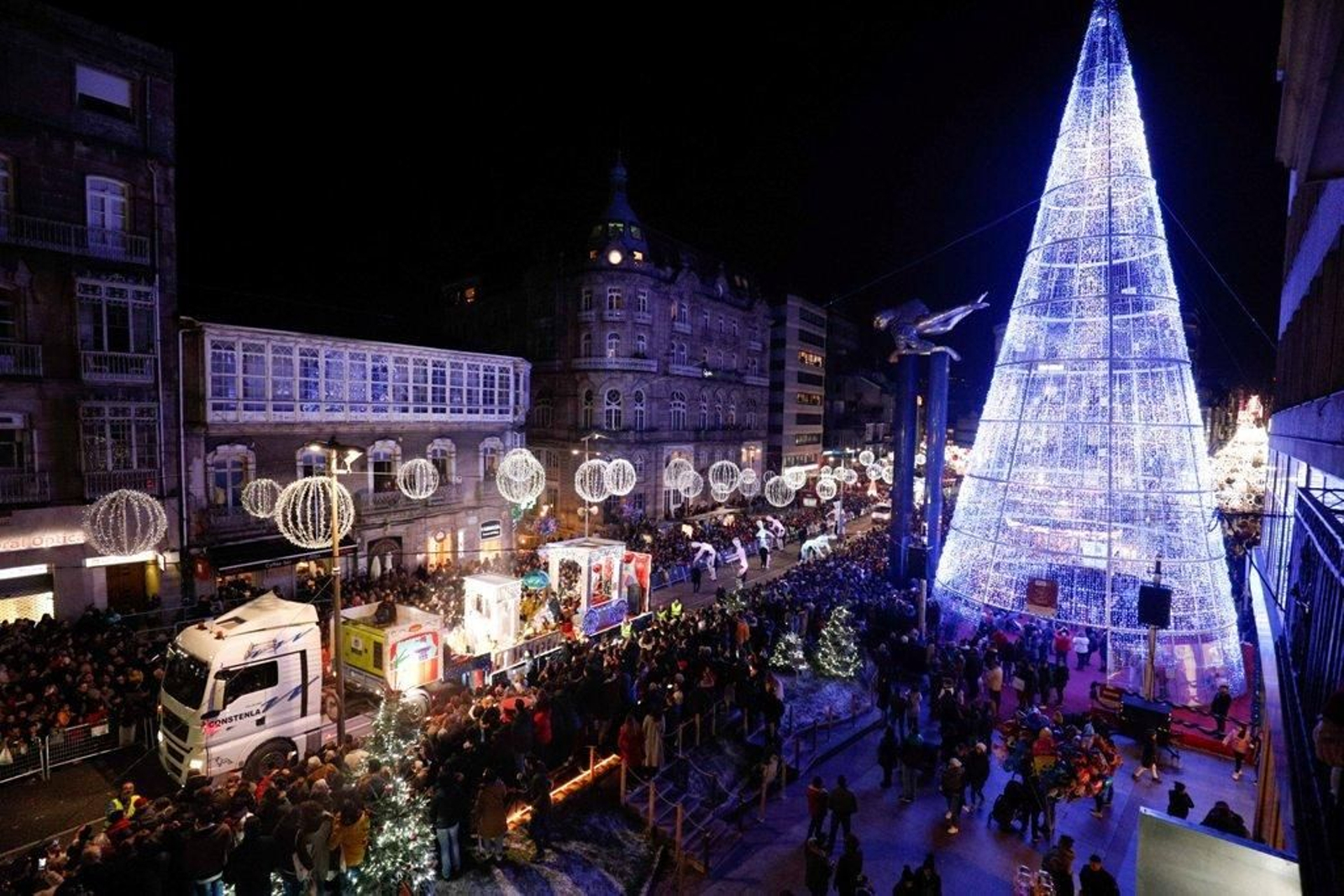 La Cabalgata de los Reyes Magos en Vigo - Adrián 16