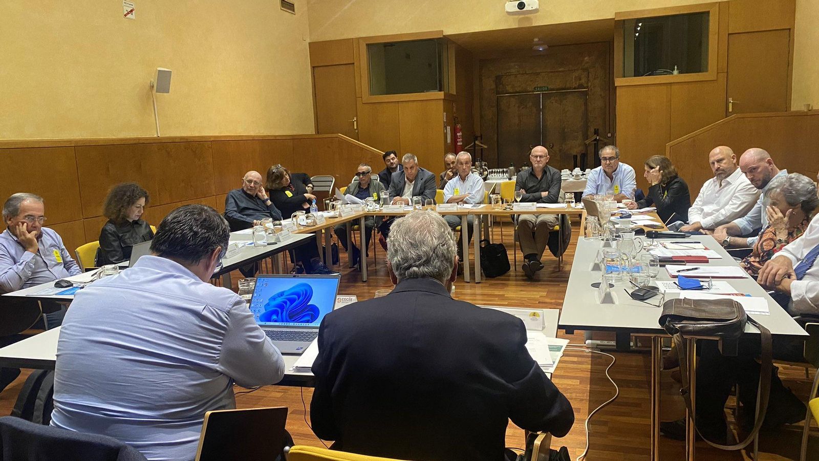 En la imagen encuentro de la Comisión de Asuntos Sociolaborales