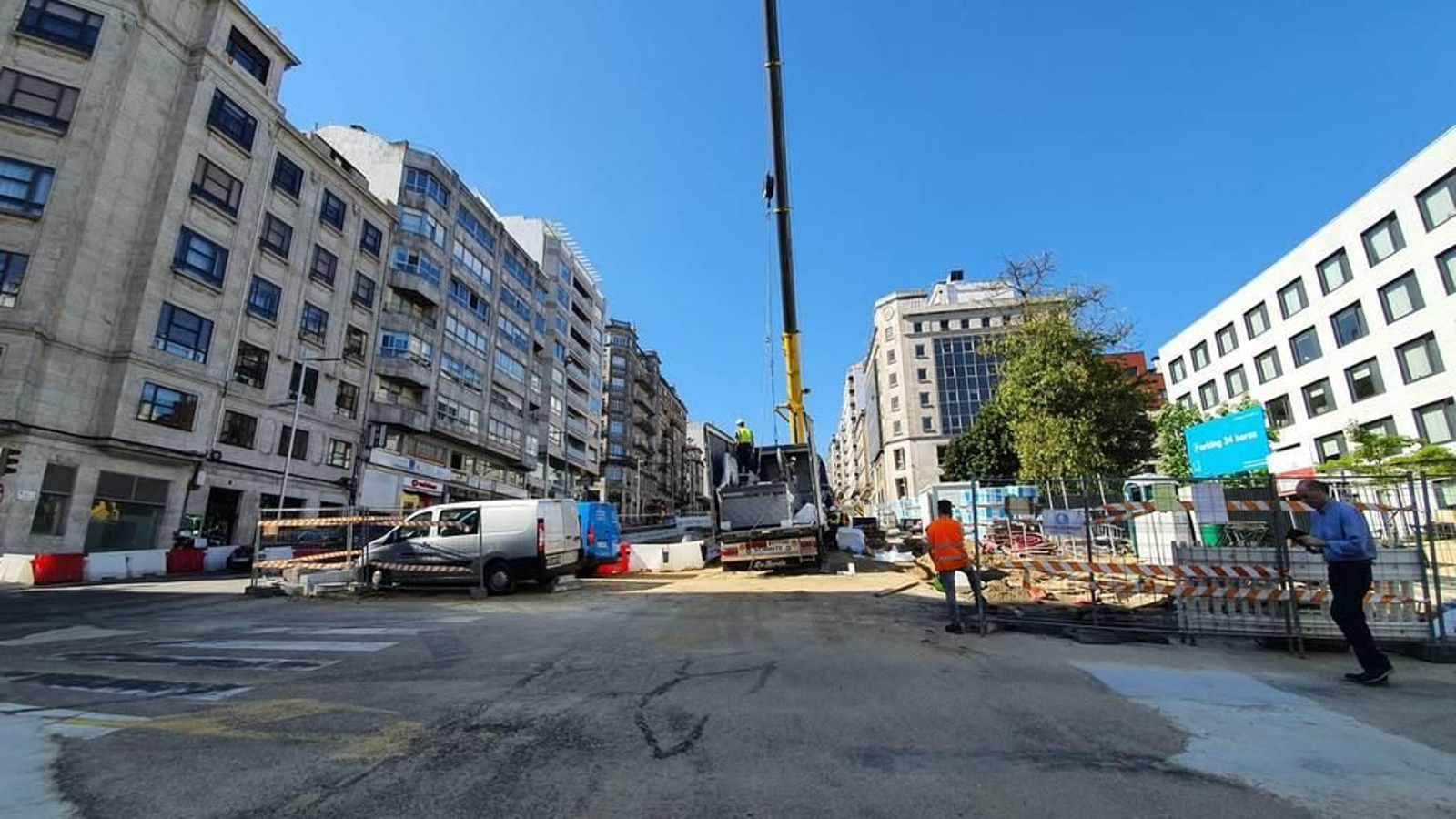 Las rampas de Gran Vía se dejan ver