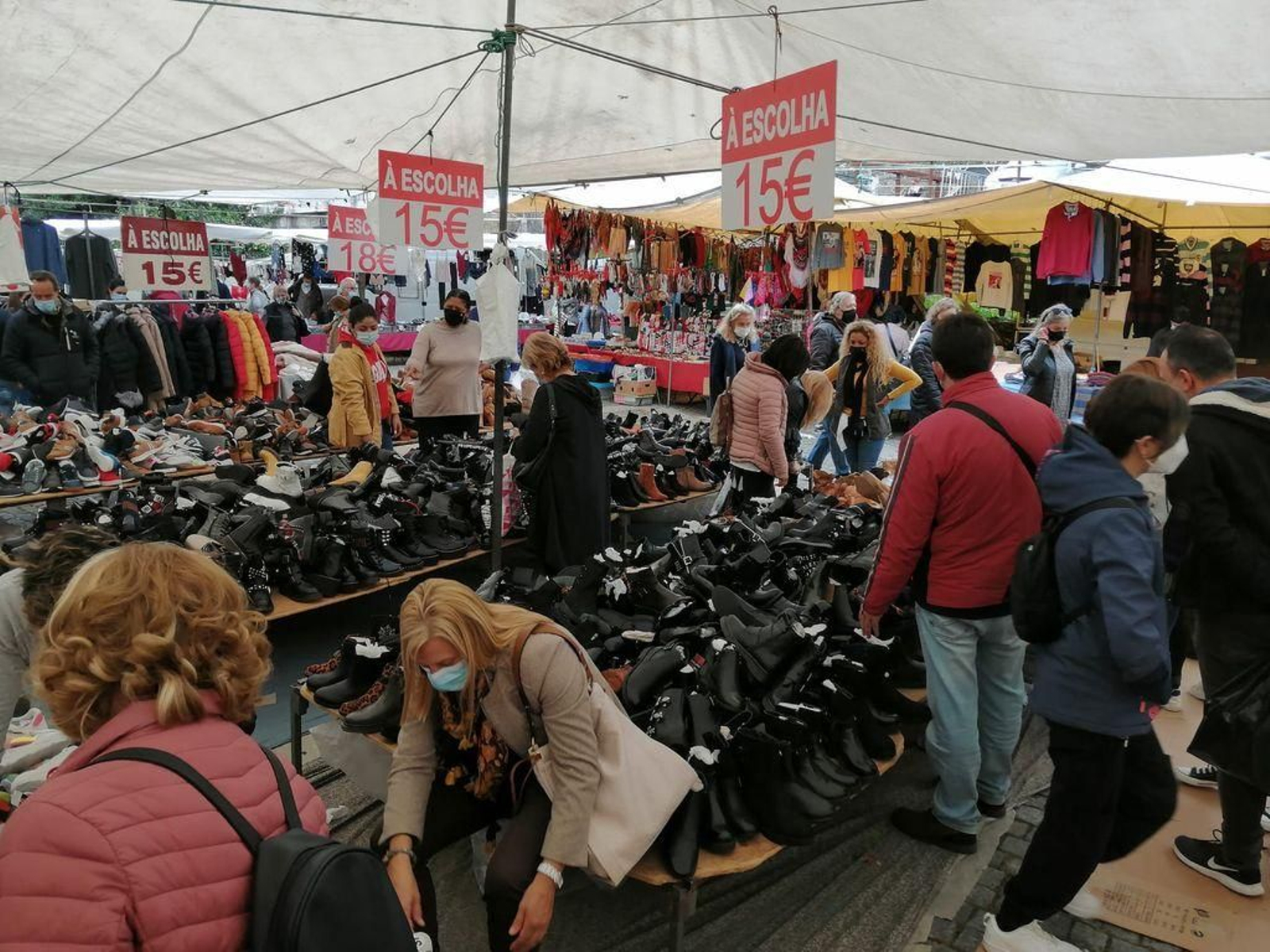 "Invasión" gallega en la feria de Cerveira