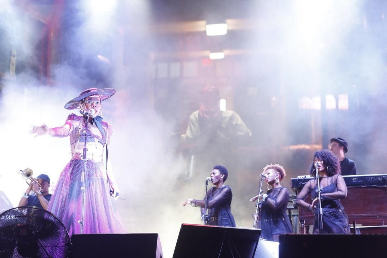 Lauryn Hill, en el recito de Castrelos.