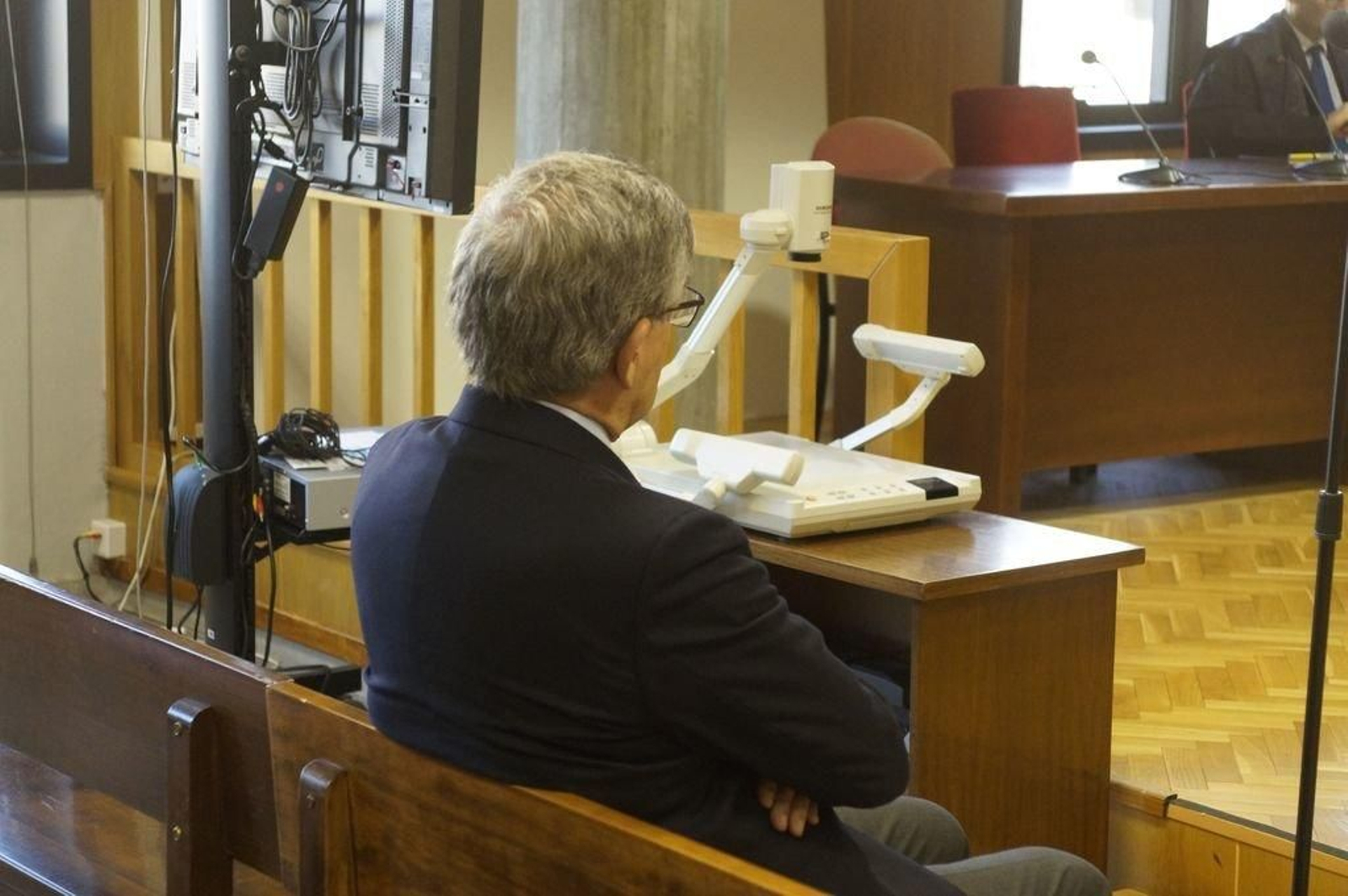 Manuel Pérez, en el juicio del 31 de octubre en la Audiencia.