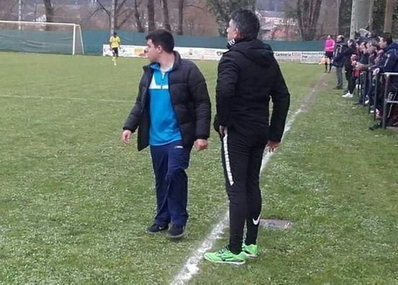 Miguel Fernández, entrenador del Rápido de Bouzas.