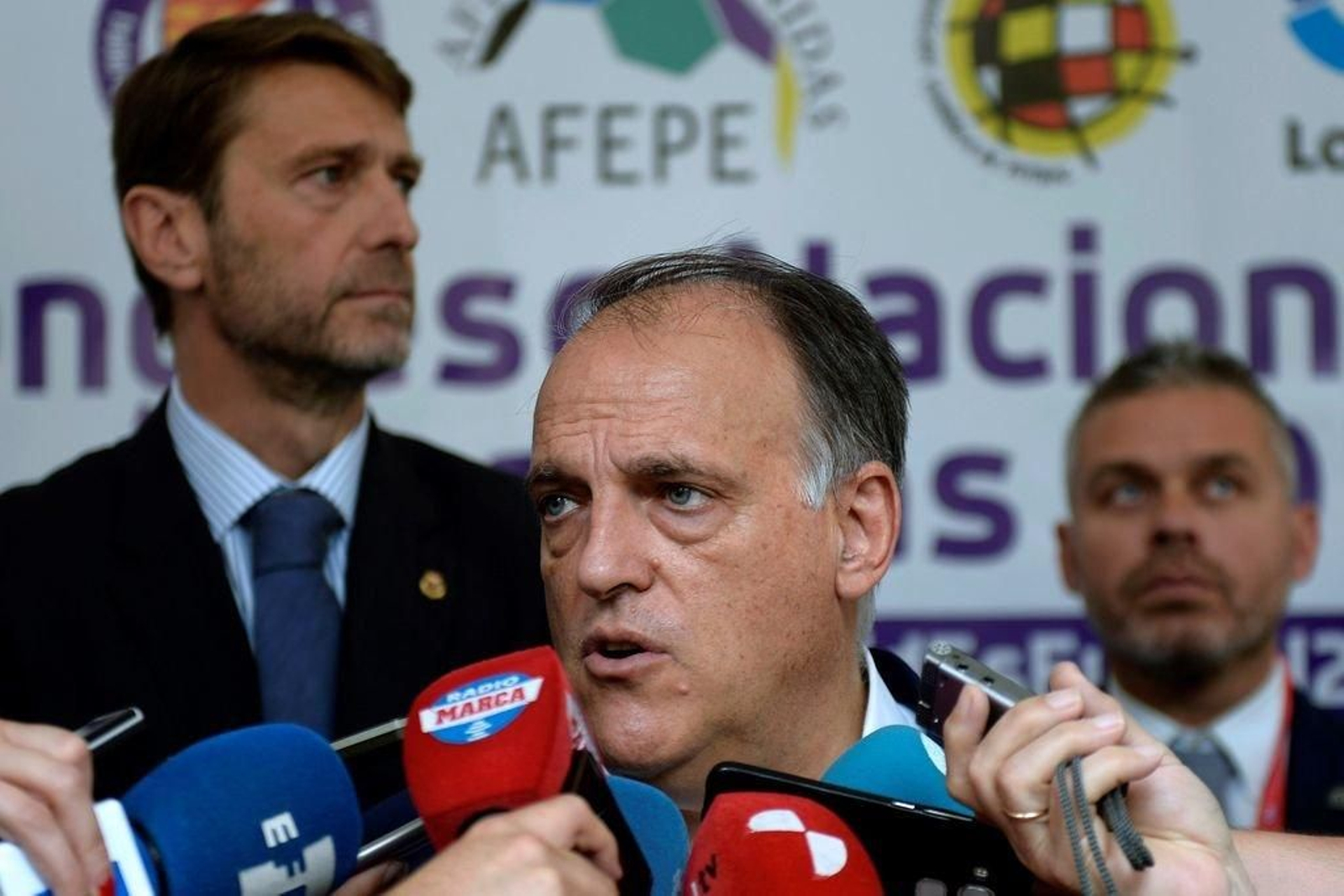Javier Tebas aspira a seguir al menos otros cuatro más en la Liga.
