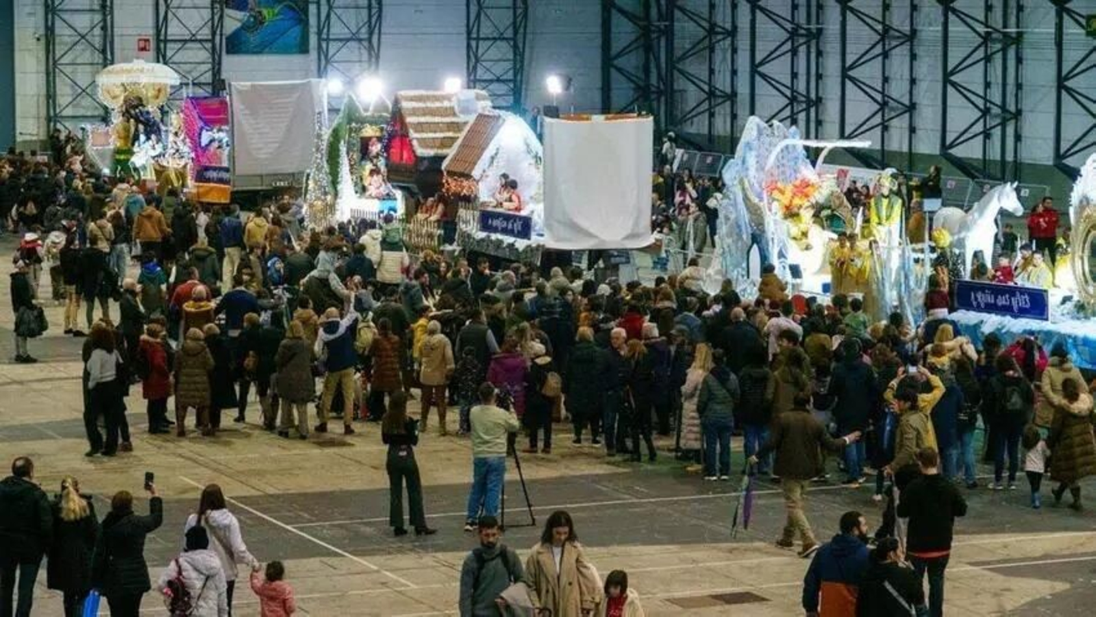 Galería | La Cabalgata de Reyes de Vigo en el Ifevi