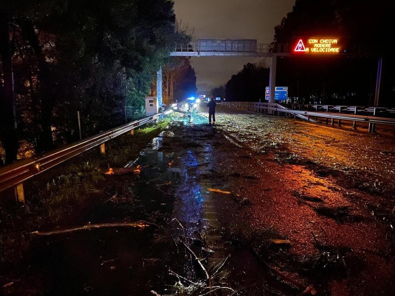 Los efectos de la borrasca "Elsa" // Alberte