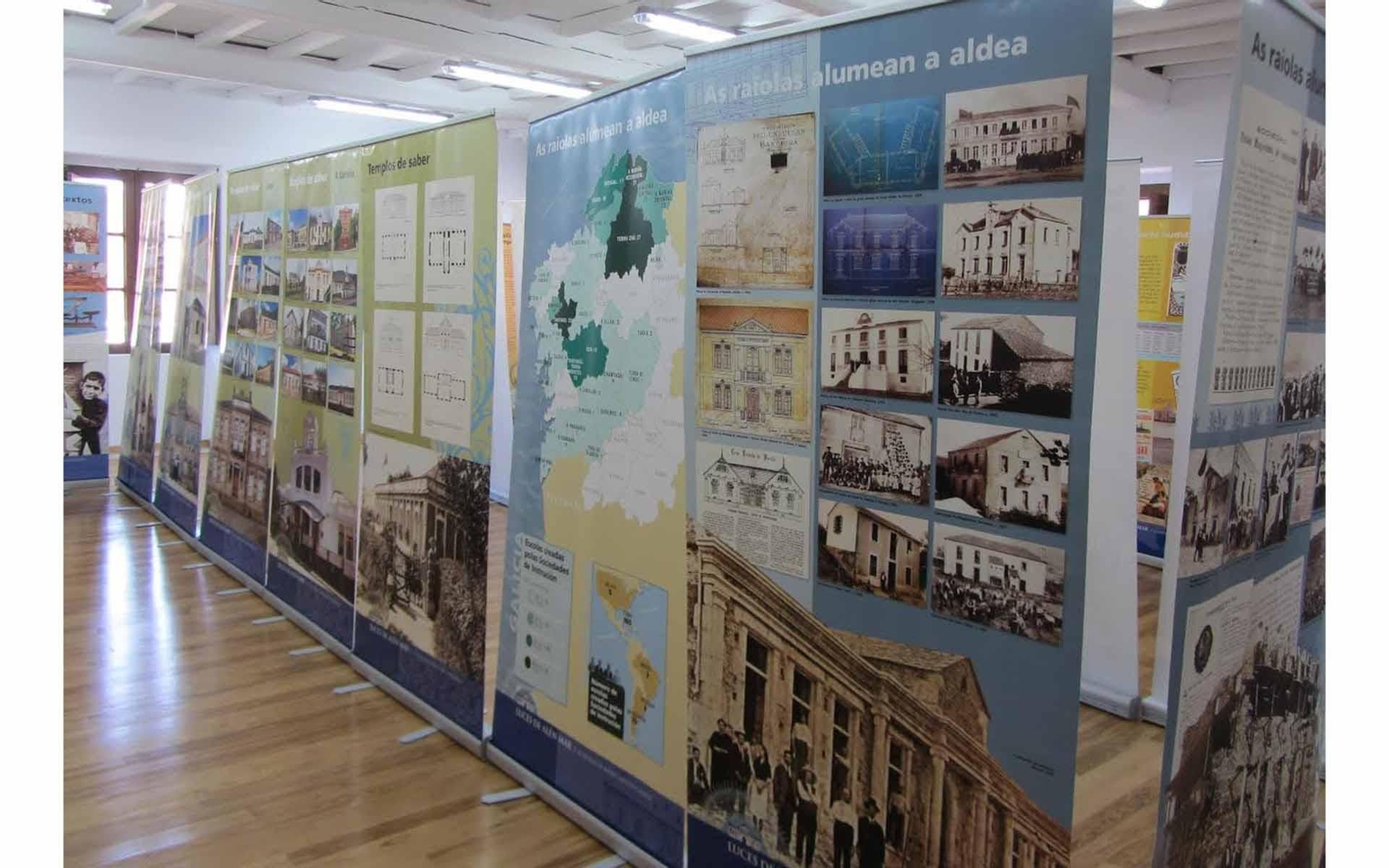 Escuelas de americanos en Galicia