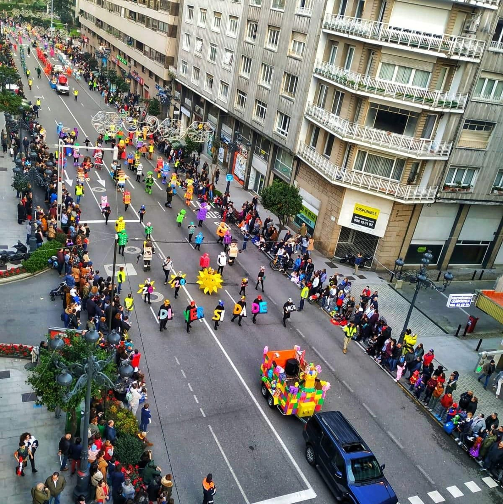 Desfile del Entroido en Vigo