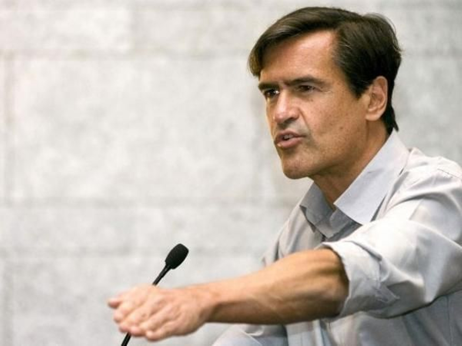 El secretario general del Partido Socialista Canario (PSC-PSOE), Juan Fernando López Aguilar.