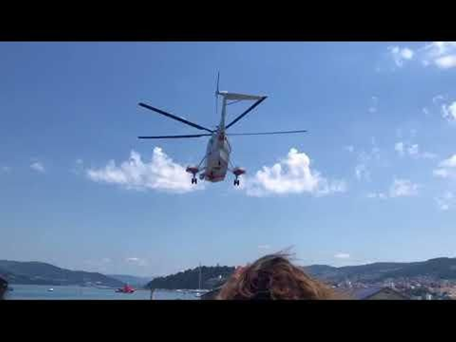 Simulacro de accidente aéreo en el puerto de Vigo
