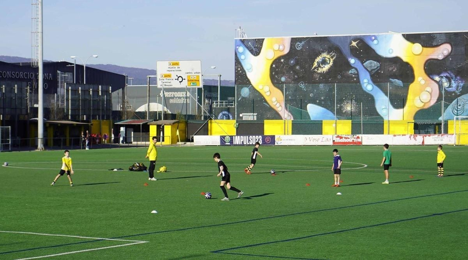 El Baltasar Pujales vivió ayer un día con menos actividad de la habitual.