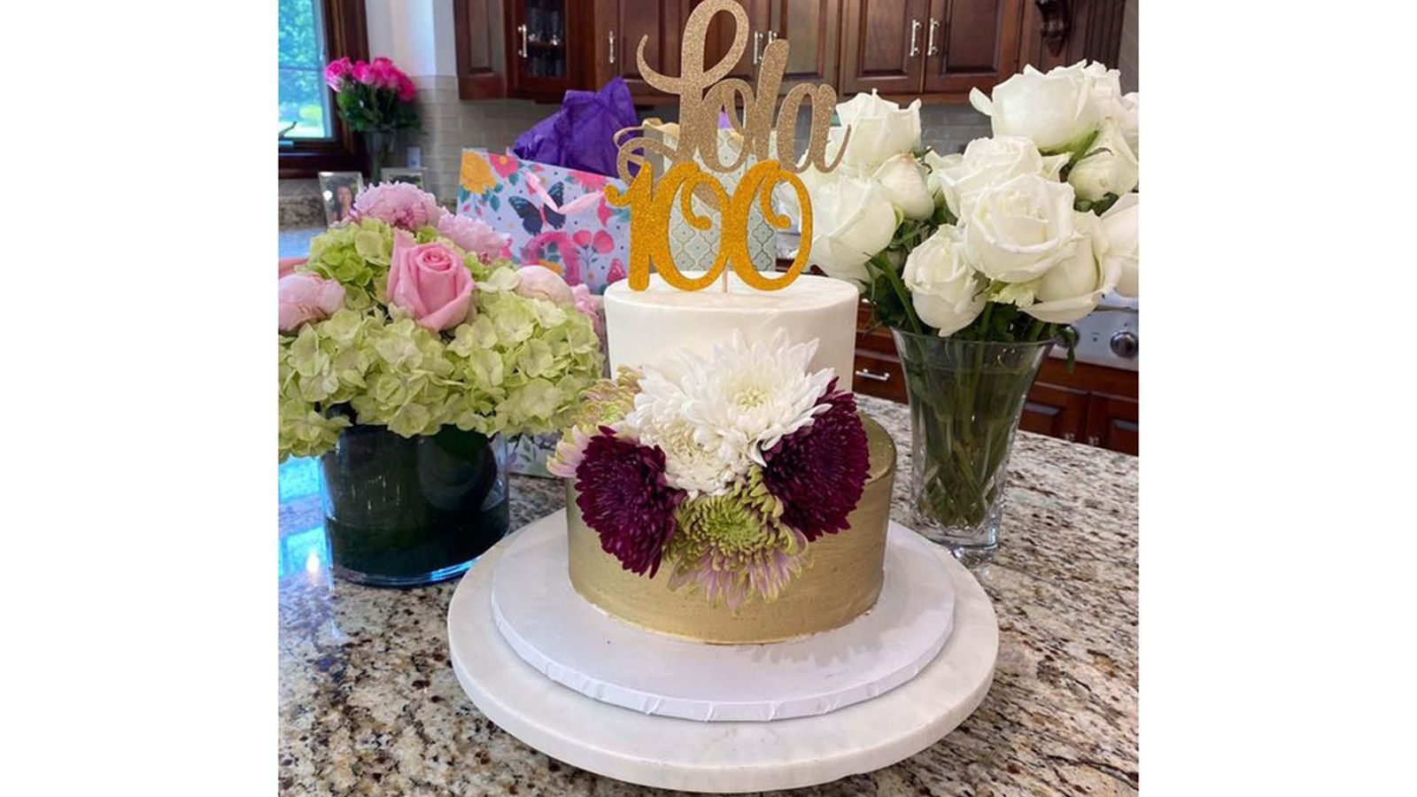 Lola en su 100 cumpleaños web