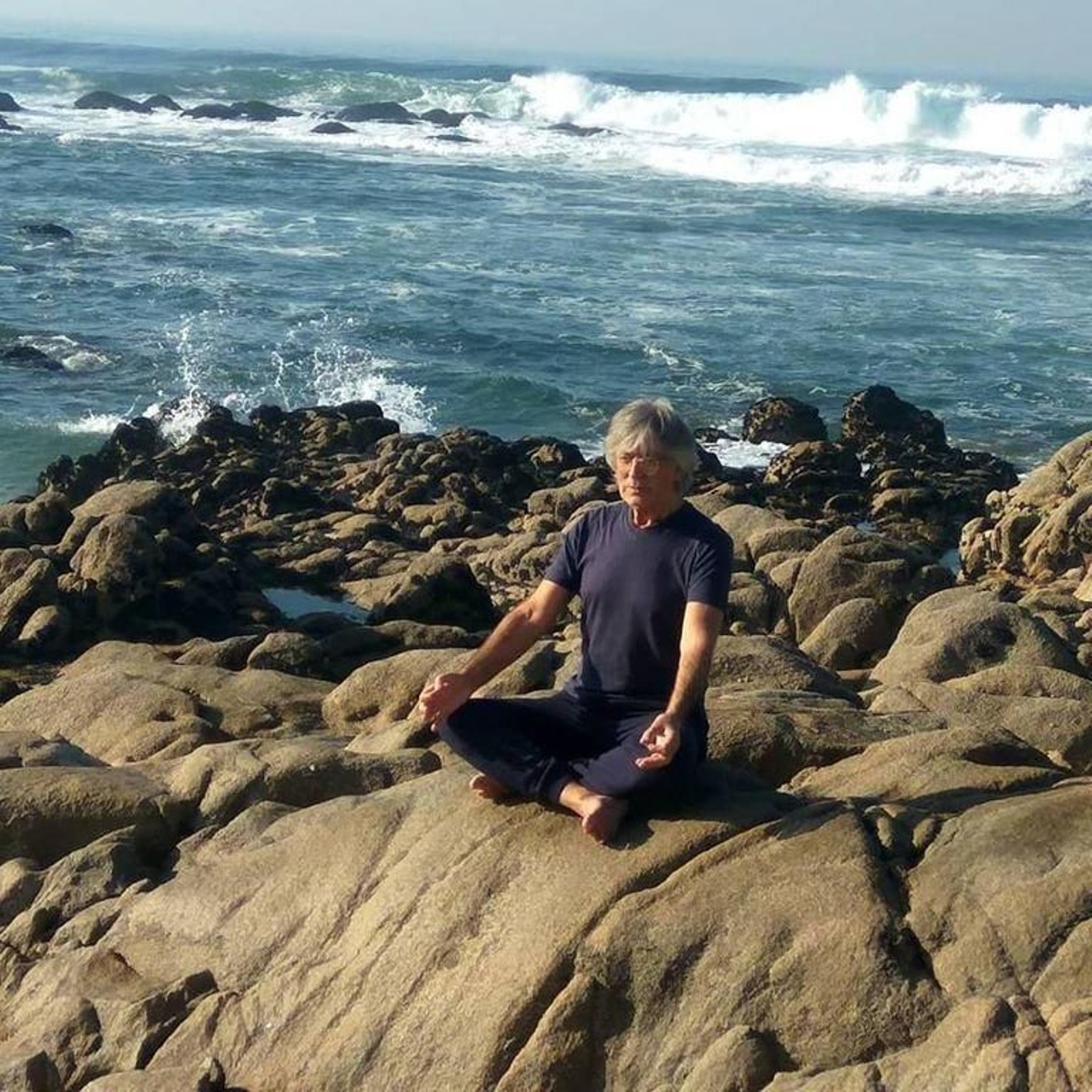 Madhana, durante sus ejercicios de meditación.