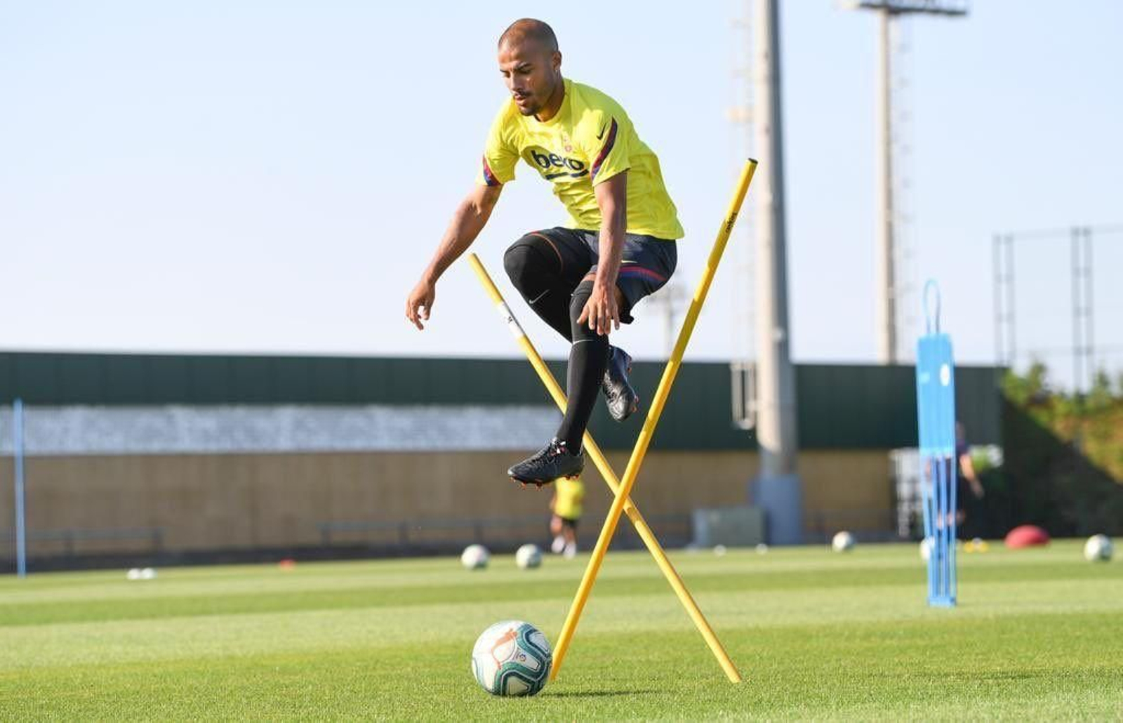 Rafinha Alcántara entrena estos días en la ciudad deportiva del Barcelona.