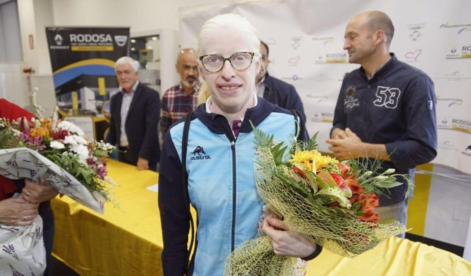 La triatleta viguesa es la máxima favorita a ganar hoy en Pontevedra.