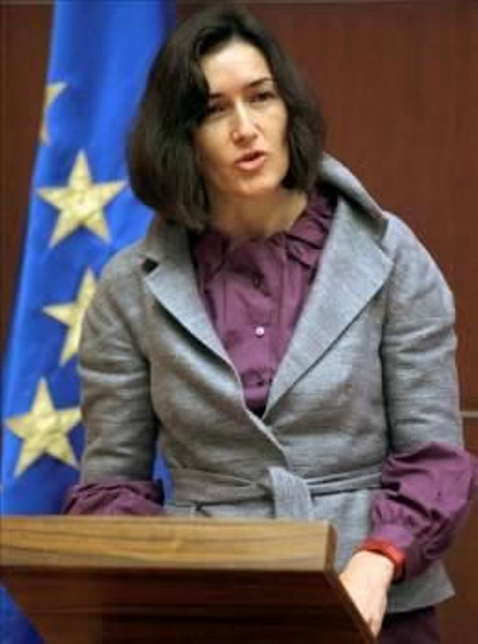 La ministra de Cultura, Ángeles Gónzalez-Sinde. (Foto: Toni Albir)