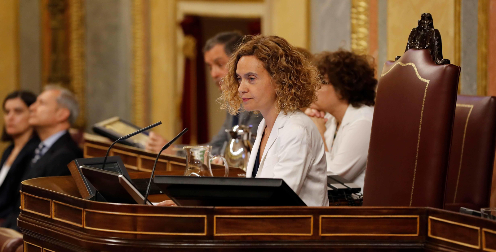 La presidenta del Congreso Meritxell Batet. EFE/Ballesteros