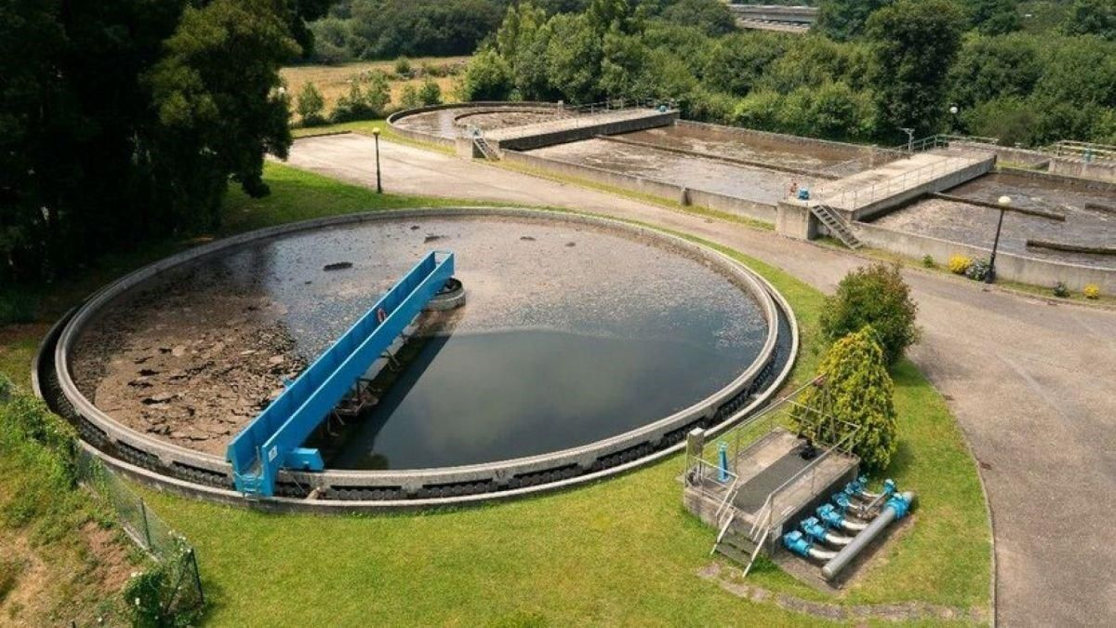 La estación instalada en a Xunqueira, Gondomar.
