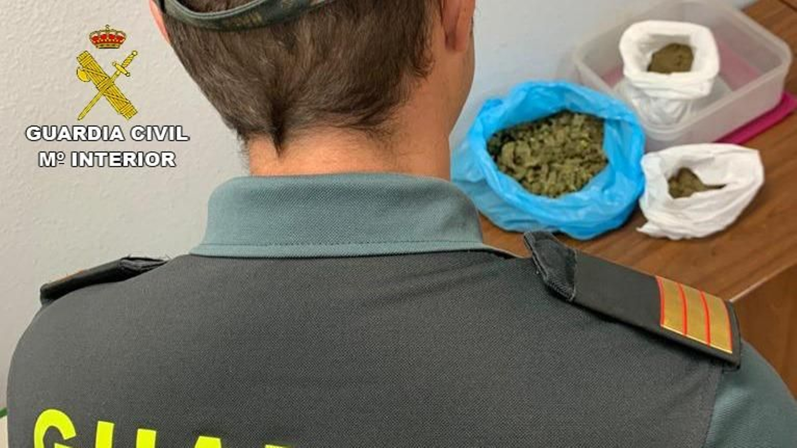 La Guardia Civil investiga a un vecino de Silleda como supuesto autor de un delito de tráfico de drogas