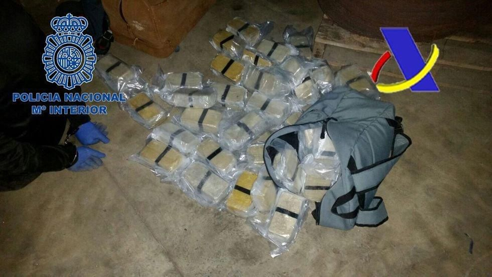 Los doce acusados tras interceptarse en un camión 64 kilos de heroína, pendientes de juicio.