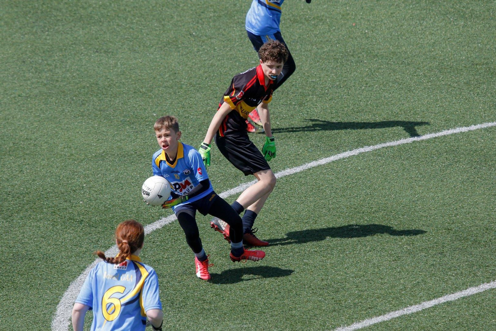 Torneo europeo de fútbol gaélico en Montecastelo.