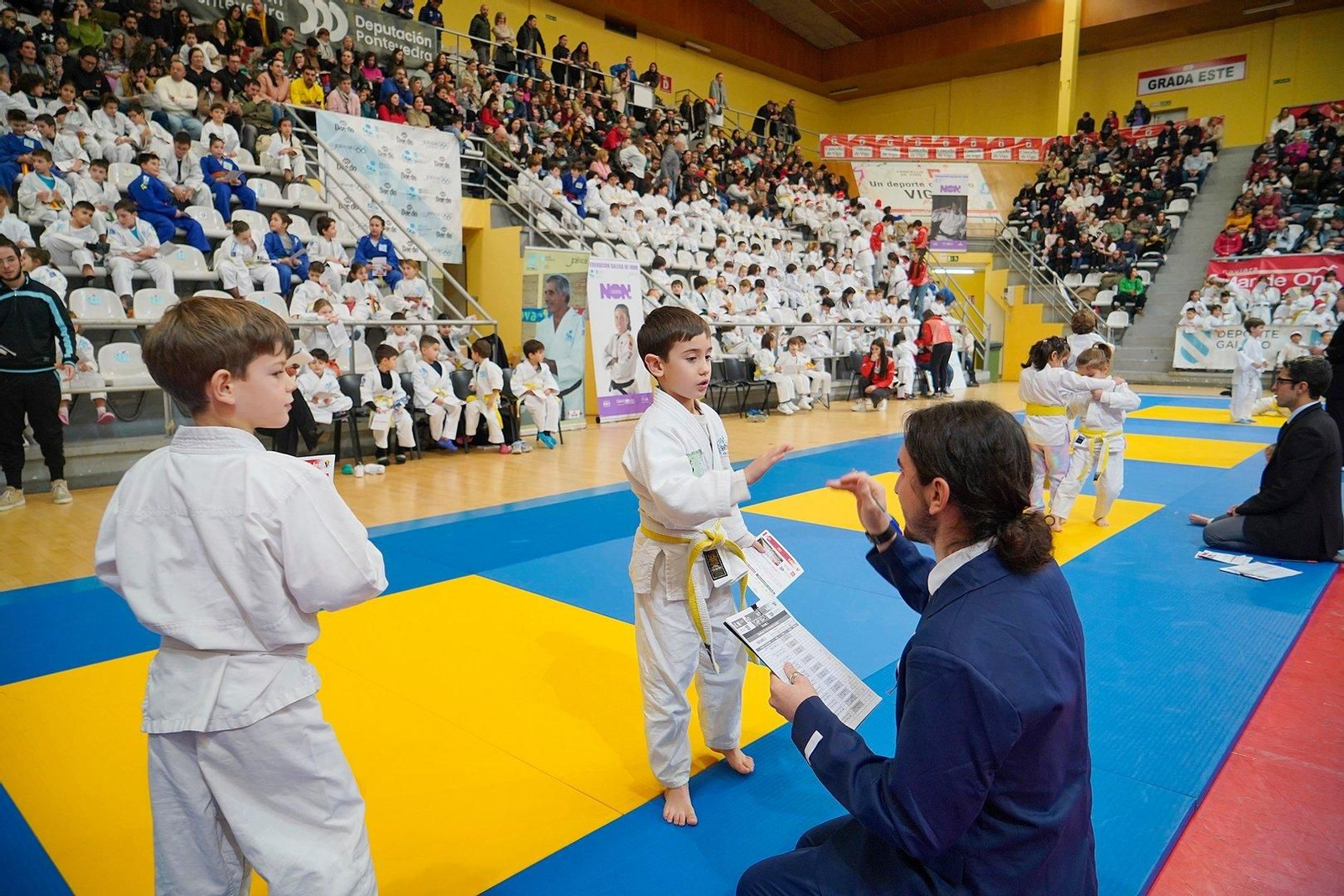 Fiesta del judo en As Travesas.