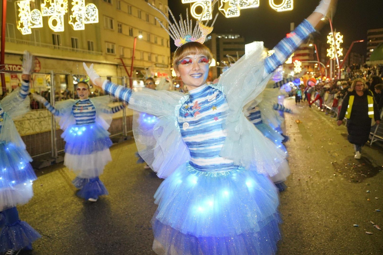 La Cabalgata de los Reyes en Vigo 2024.
