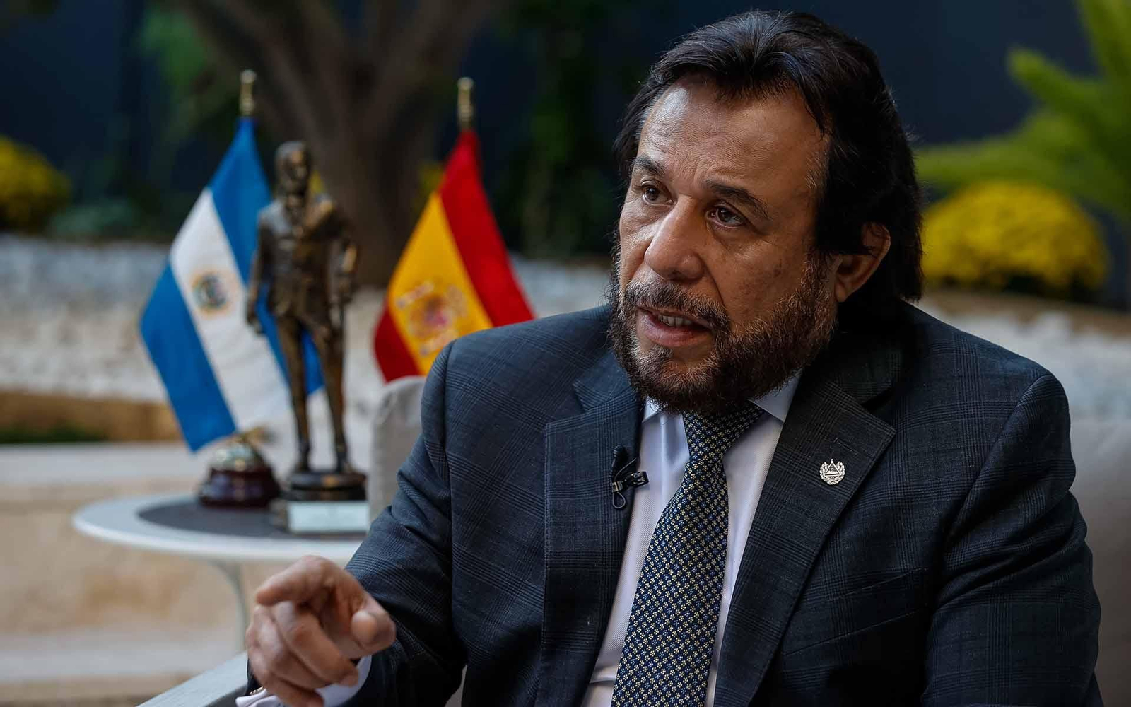 El vicepresidente de El Salvador, Félix Ulloa. EFE/Emilio Naranjo