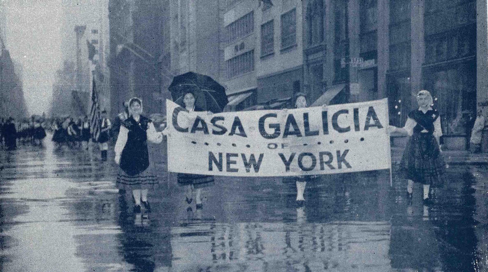 Desfile del Día de la Hispanidad por las calles de Nueva York, 12 de octubre de 1958