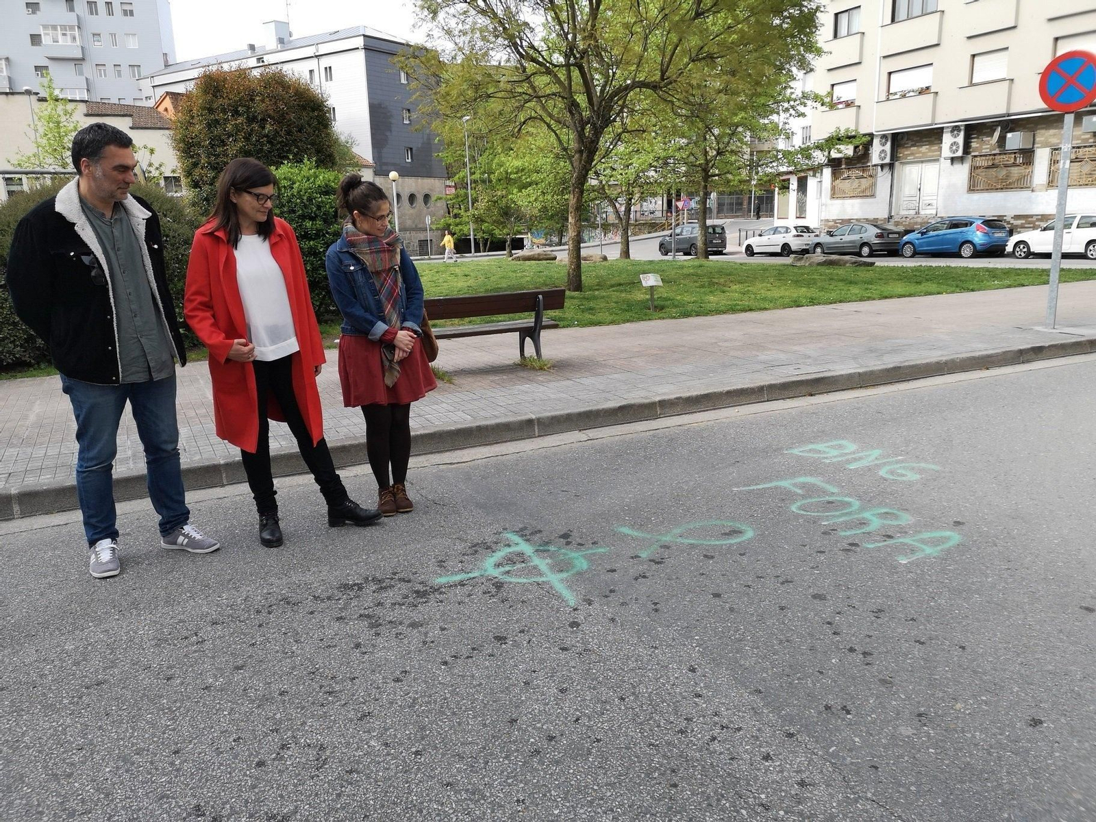 Carme da Silva, sobre las pintadas amenazantes aparecidas en su domicilio