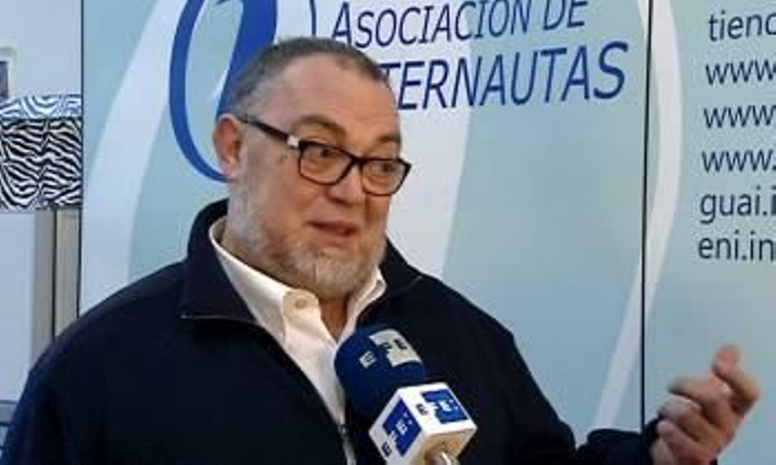 El presidente de la Asociación de Internautas, Víctor Domingo. (Foto: )