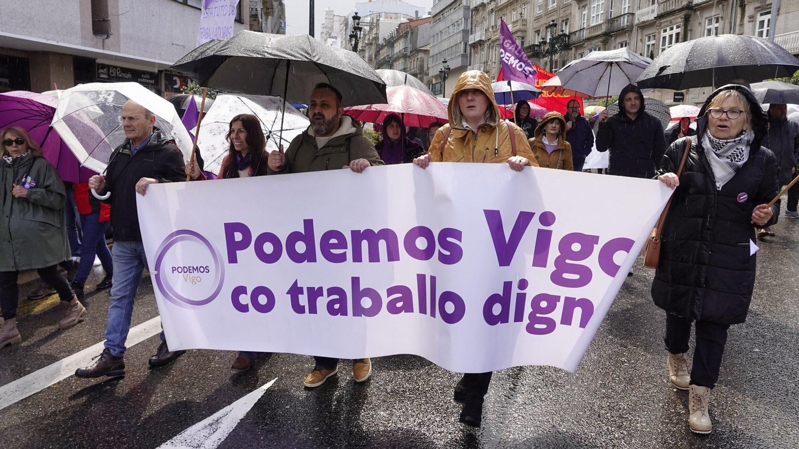 Manifestación UGT y CCOO.
