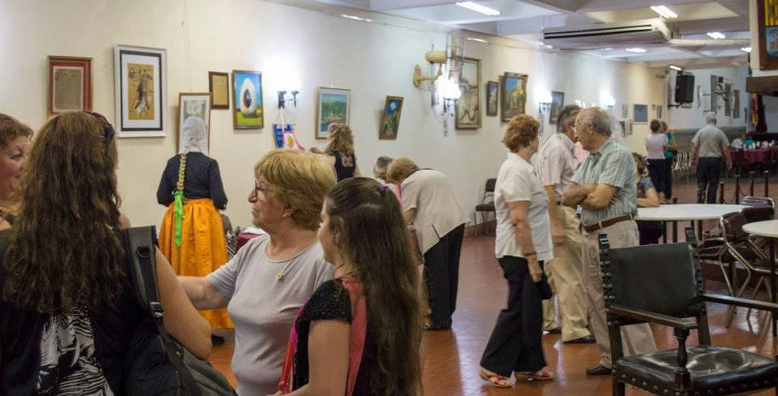 Los socios de la Casa Balear de Buenos Aires durante el Día de la Comunidad.