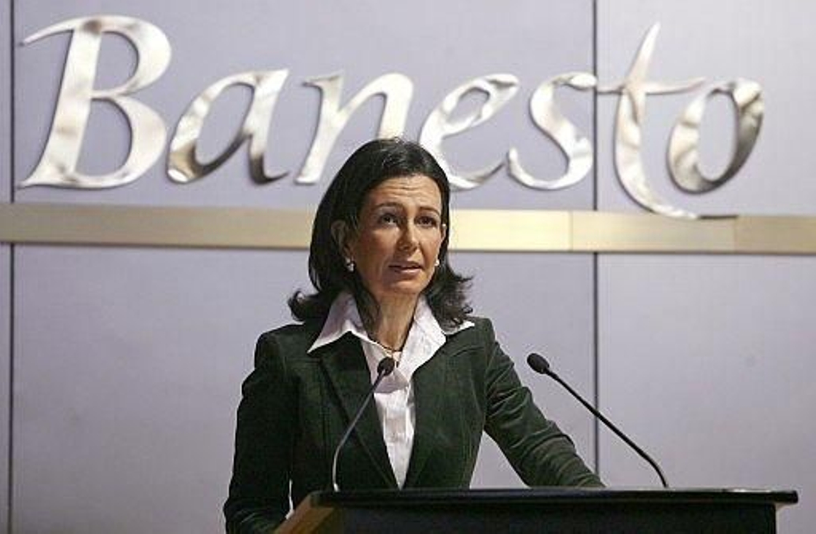 Ana Patricia Botín, presidenta de Banesto.