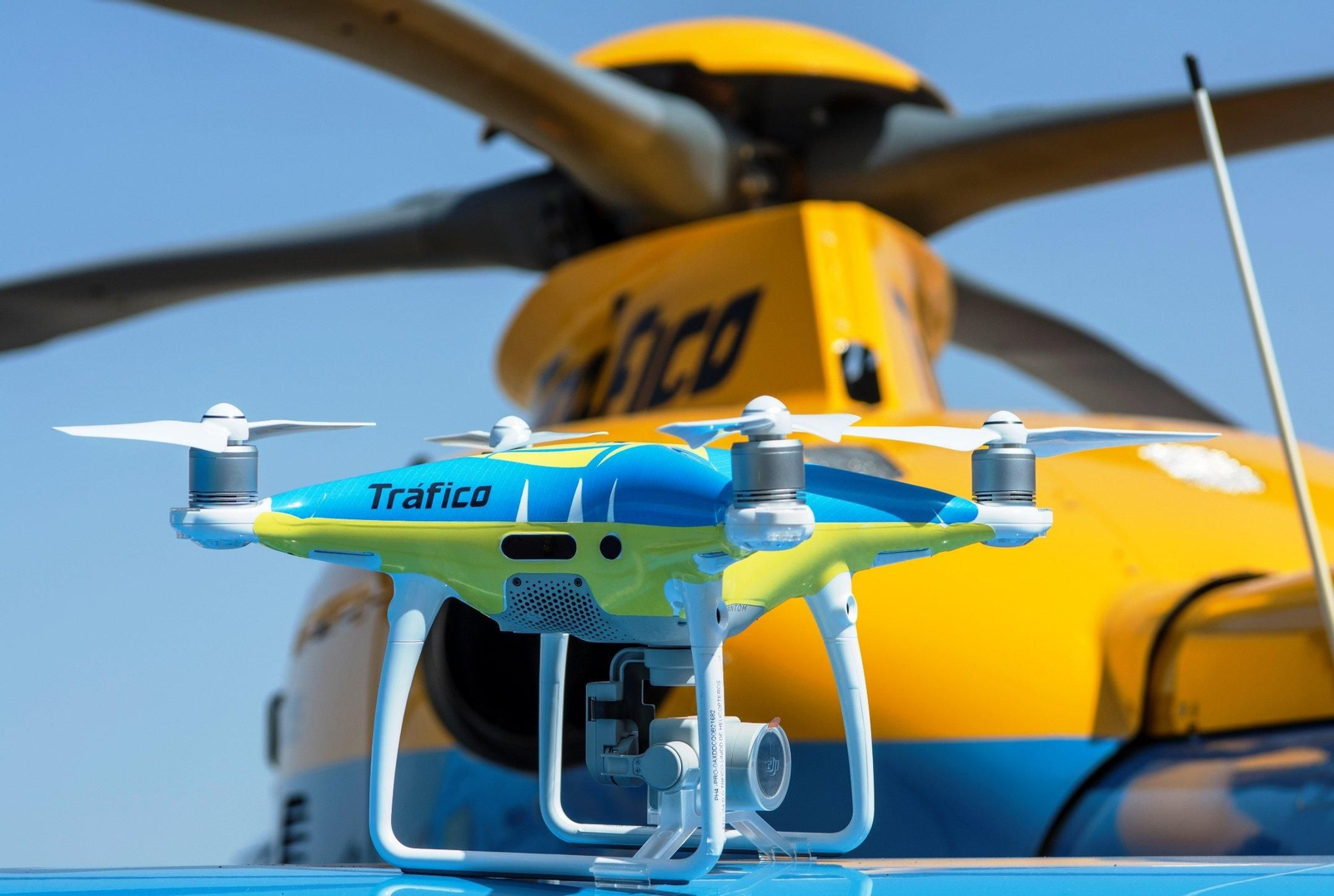 Los nuevos drones de la Dirección General de Tráfico