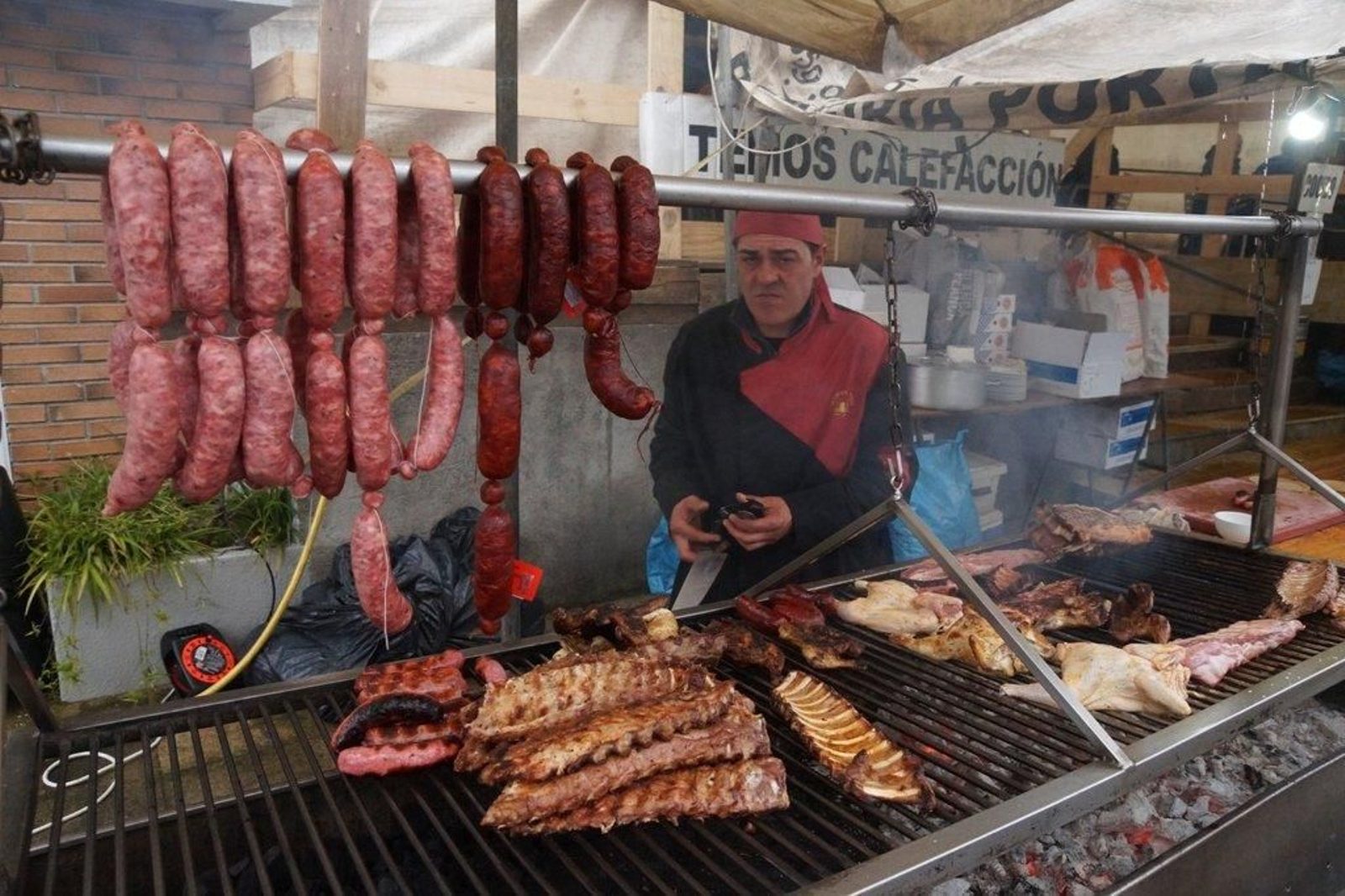 San Blas, la gran romería del invierno en Vigo  Foto Vicente 06
