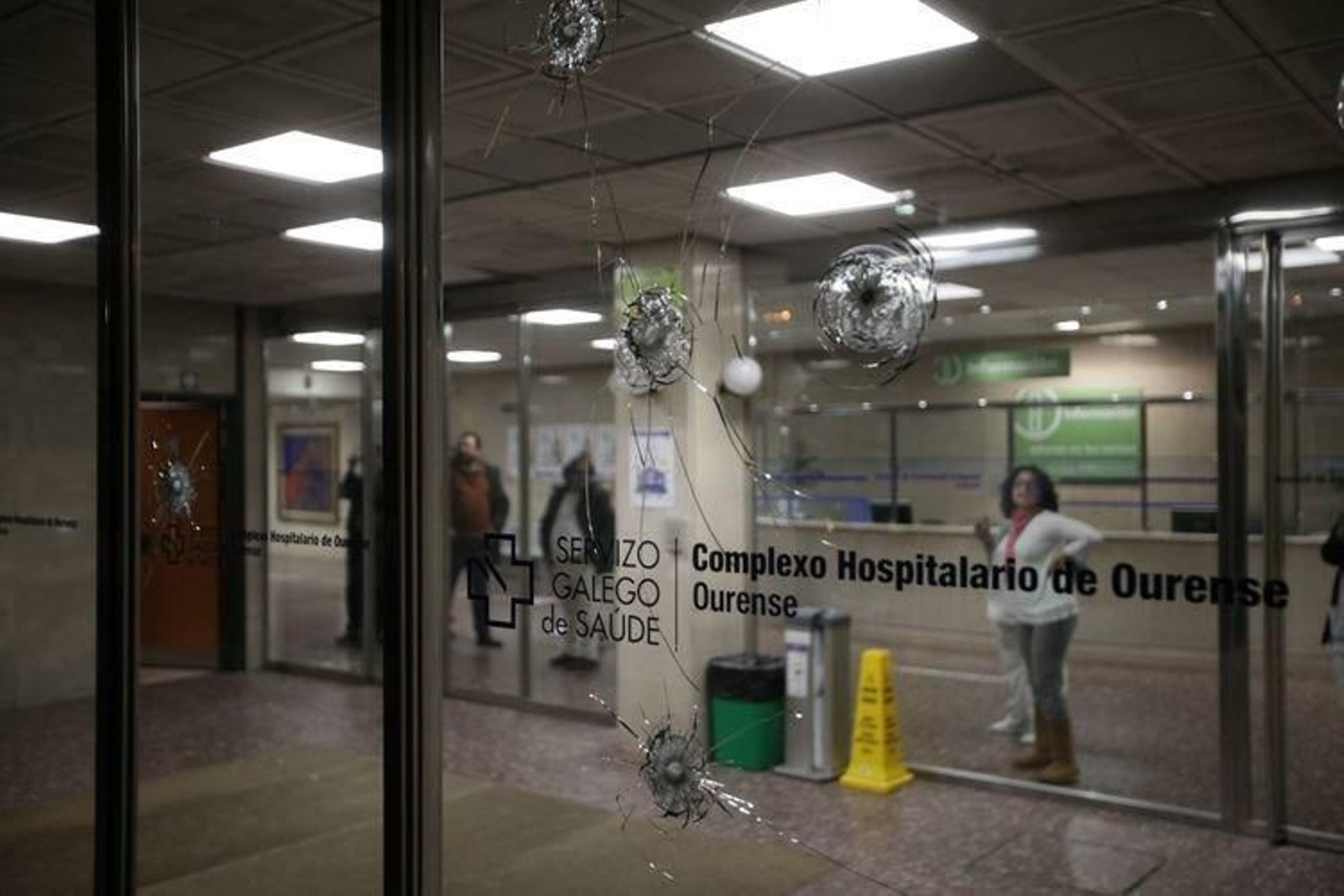 Ourense. 16-05-2016. Tiroteo en el Chuo. Paz