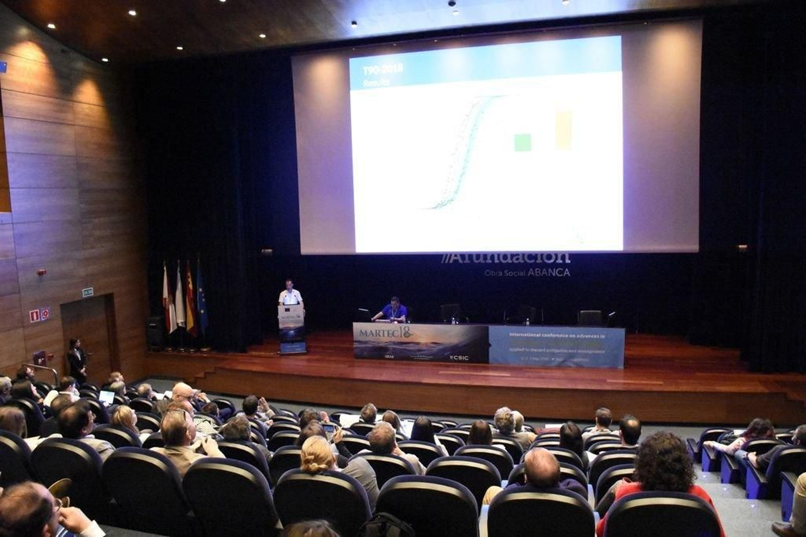 La conferencia congregó científicos de toda Europa que analizan situaciones similares.