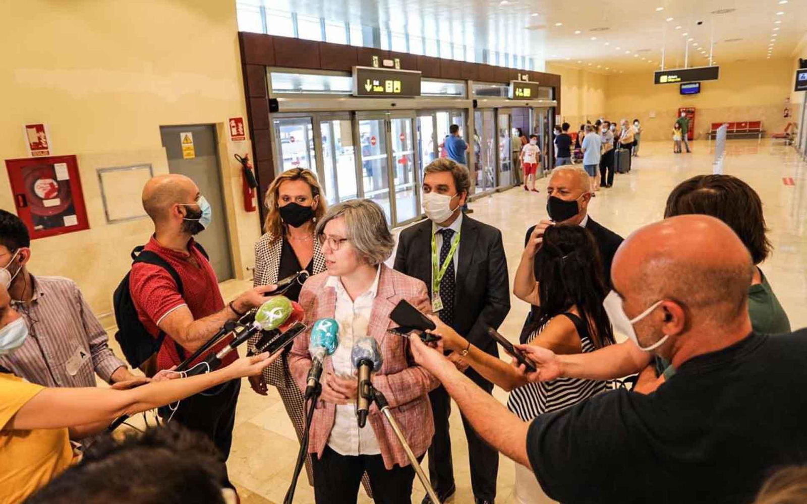 Extremadura Aeropuerto de Badajoz web