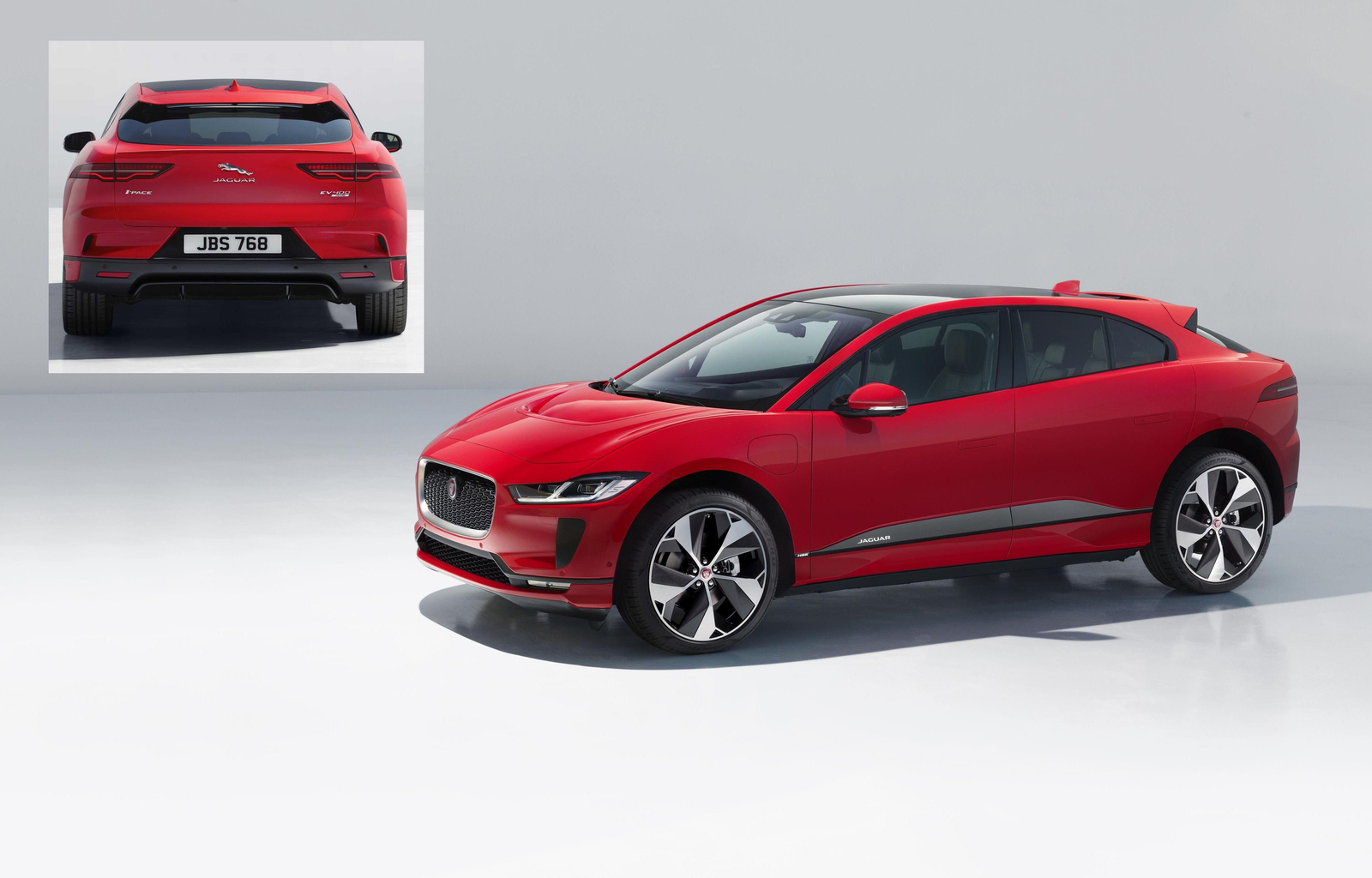 El nuevo SUV I-PACE muestra una figura influenciada por el súper deportivo Jaguar C-X75.