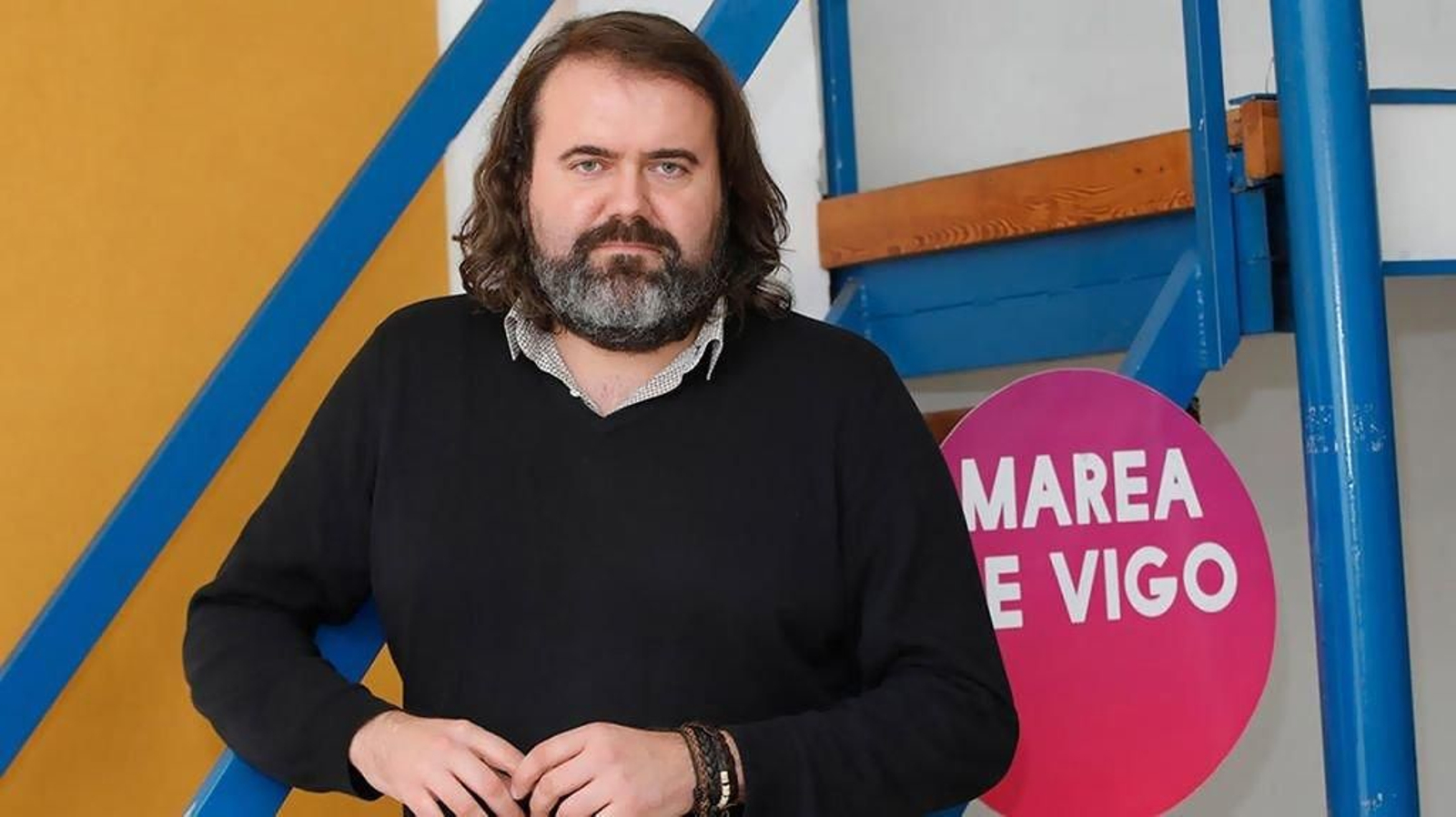 Rubén Pérez Correa, de Esquerda Unida, está al frente de Marea, que en esta ocasión incluye a Podemos.