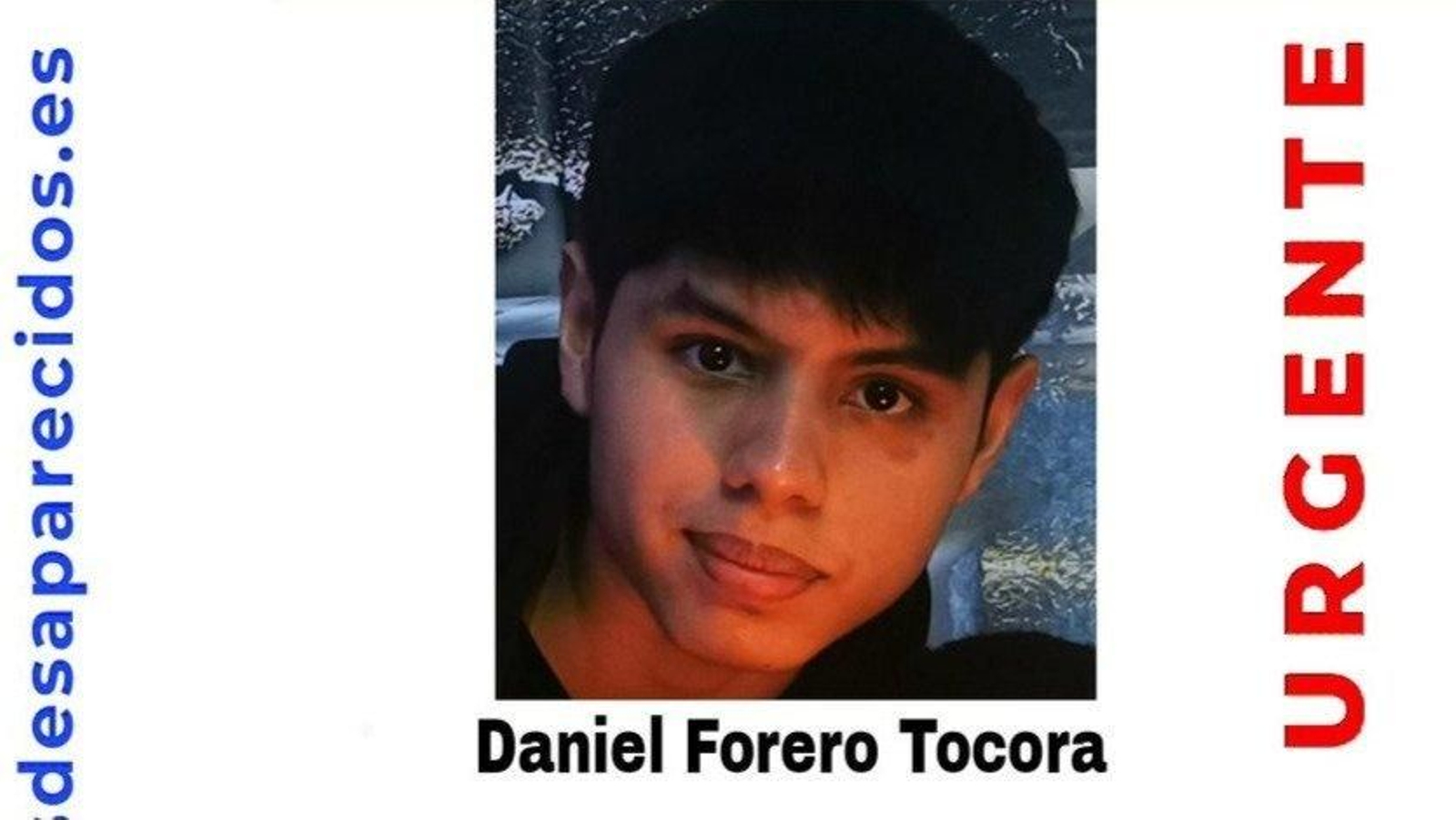 El desaparecido Daniel Forero.