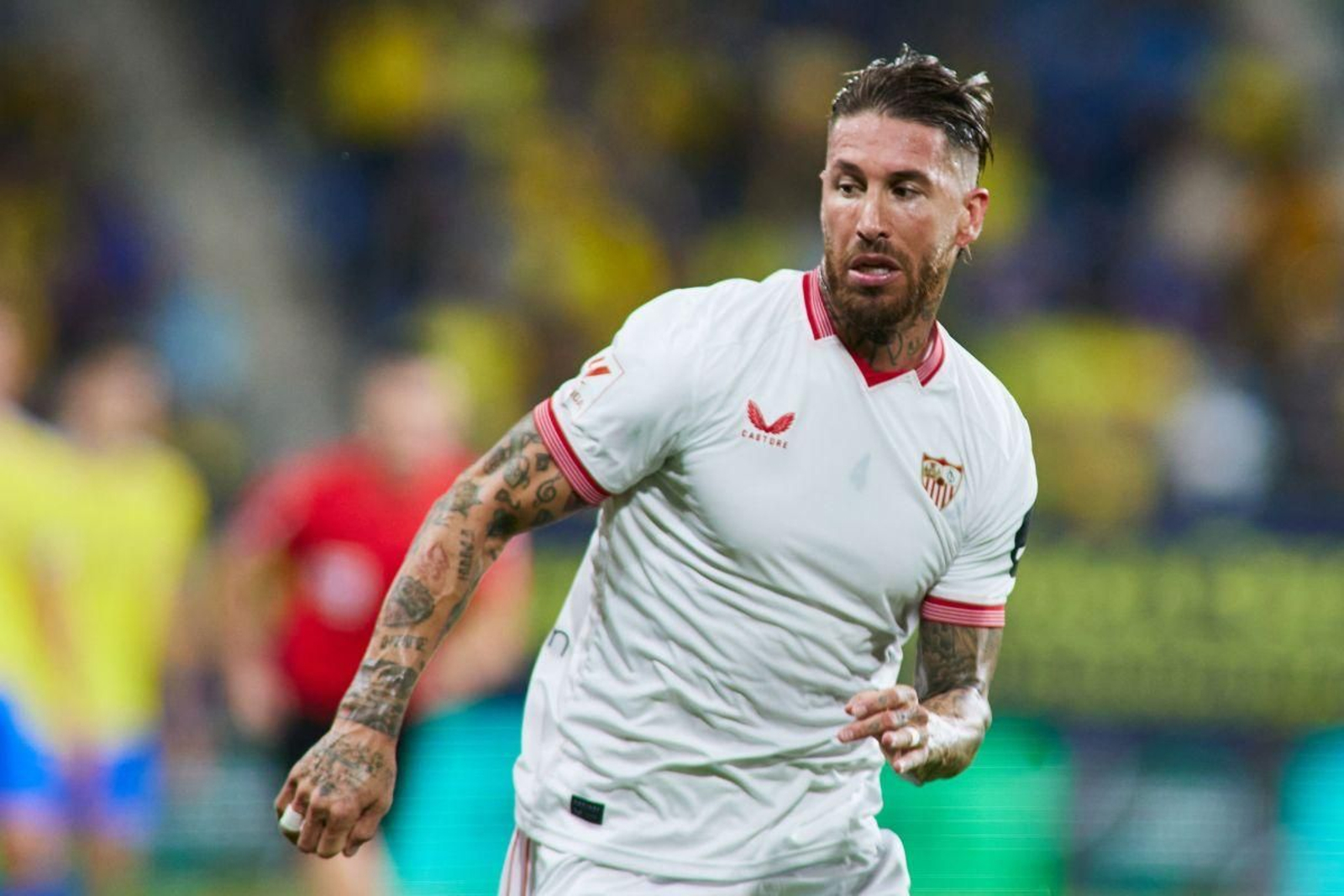 Sergio Ramos, en un partido de esta temporada con el Sevilla.