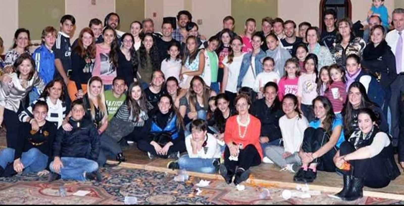 Alumnos de uno de estos seminarios de cultura galega, realizado en México.