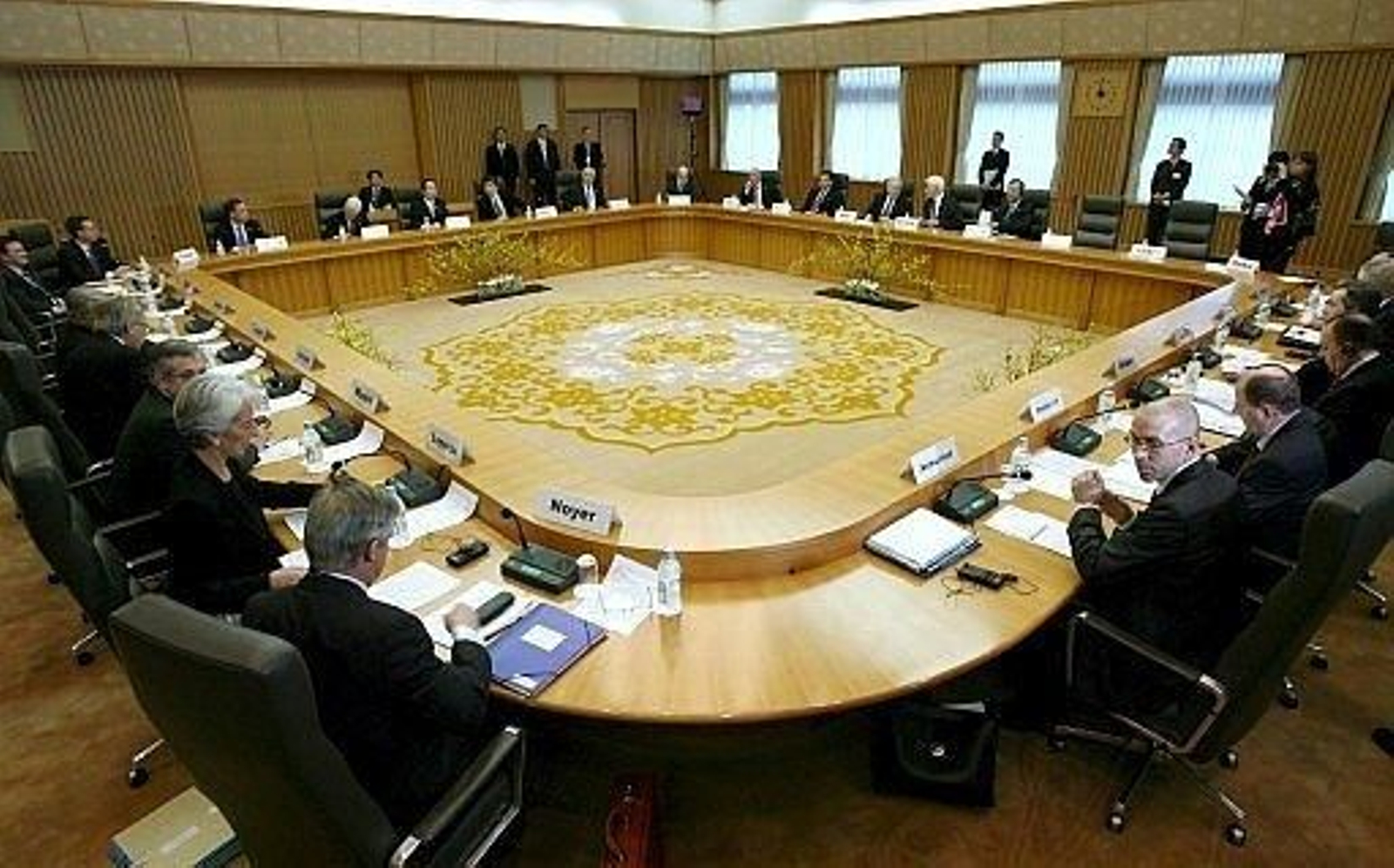 reunión de los ministros de Finanzas y gobernadores de los bancos centrales del G7.