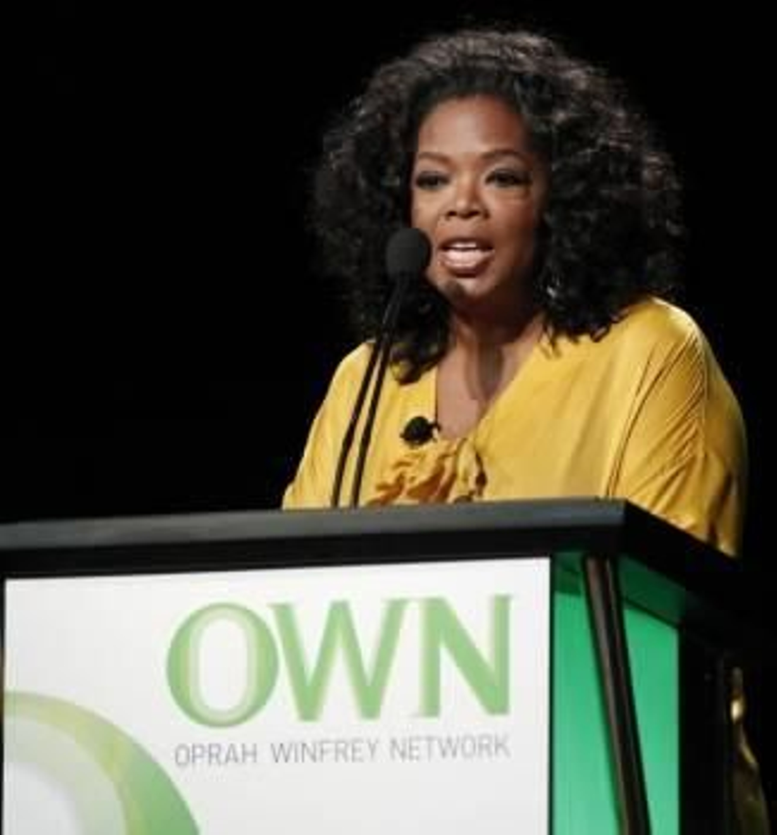 La presentadora Oprah Winfrey.